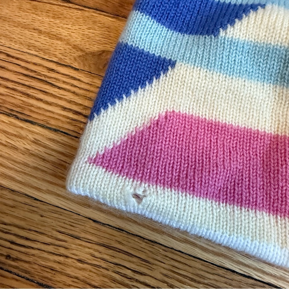 Vintage Herman’s 100% Wool Beanie Pom Pom Ski Hat Retro - Picture 3 of 6